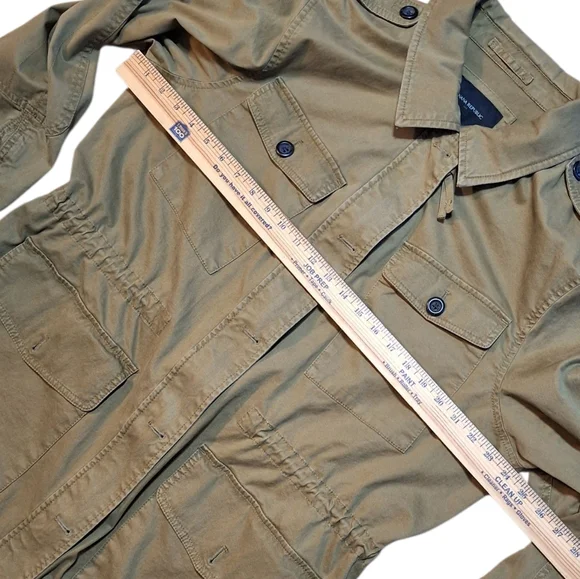 Banana Republic Women's Size XL Olive Green Feild Jacket. - Picture 3 of 9